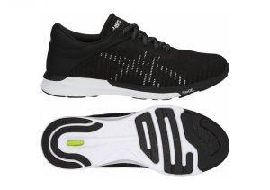 Asics FuzeX Rush Adapt - Black/White/Dark Grey (T885N9001)