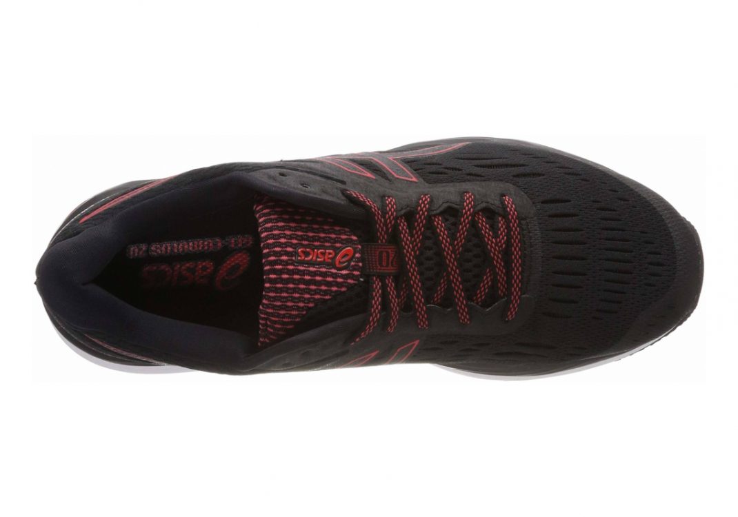 Asics Gel Cumulus 20 - Black/Flash Coral (1012A008002)