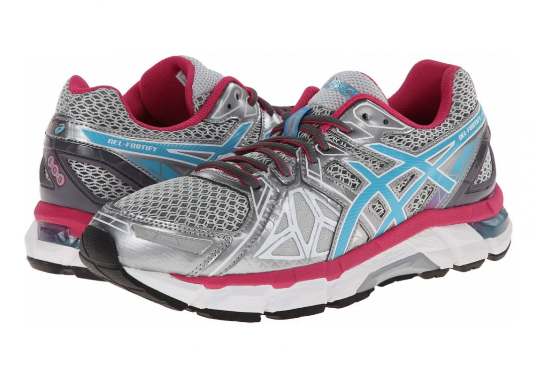 Asics Gel Fortify - Lightning/Turquoise/Cabernet (T571N042)