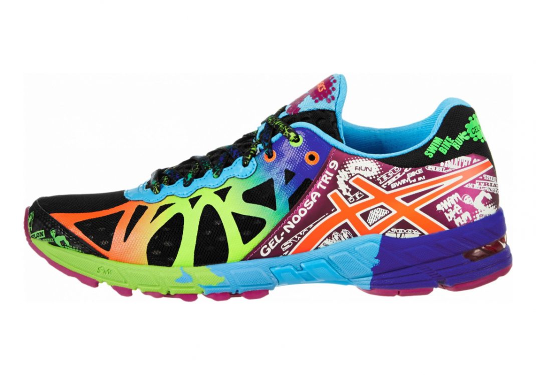 Black/Neon Coral/Green (T458N9023)