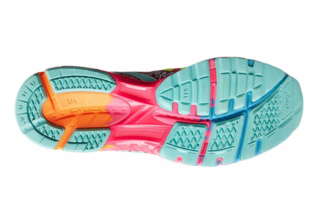 Asics Gel Noosa Tri 9 - Blitzgelb Türkis Beere (T458N0440)