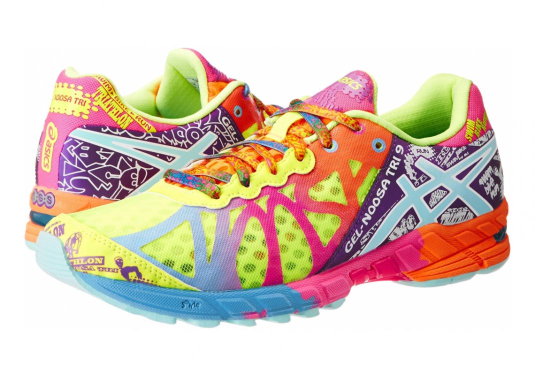 Asics Gel Noosa Tri 9 - Blitzgelb Türkis Beere (T458N0440)