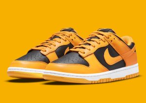 Nike Dunk Low Black/Goldenrod/White