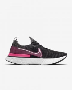 Nike React Infinity Run Flyknit Black/Pink