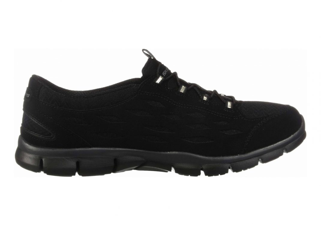 Skechers Gratis - Bungee - Black (22604BLAC)