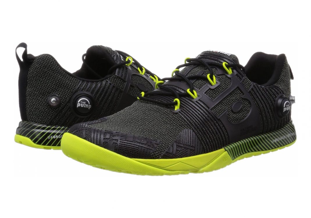 Reebok CrossFit Nano Pump Fusion - Black Semi Solar Yellow (V67644)