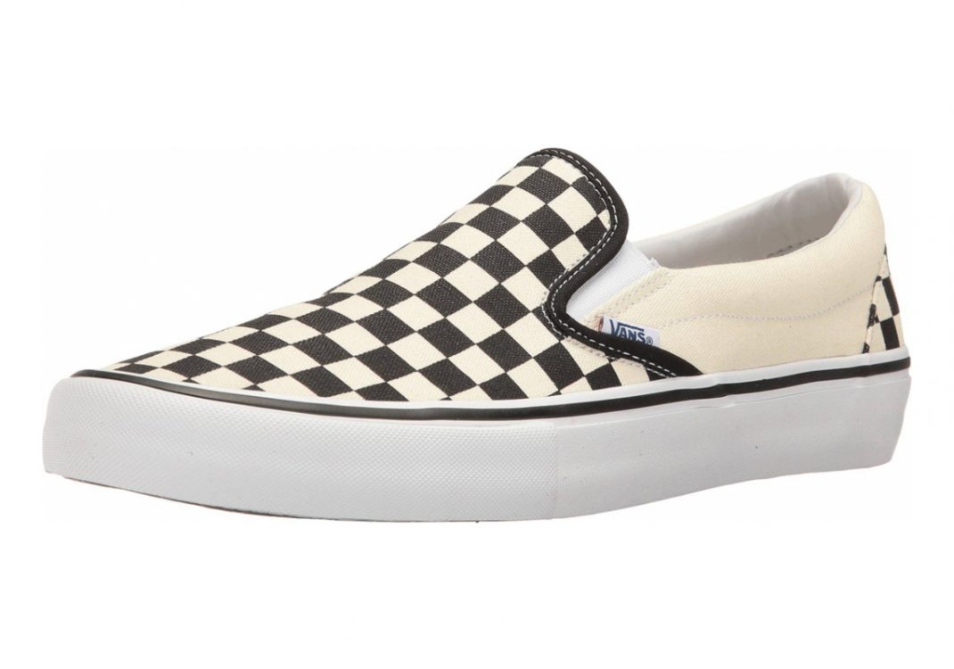 Vans Checkerboard Slip-On Pro - Checkerboard Black/ Off White (VN0A347VAPK)