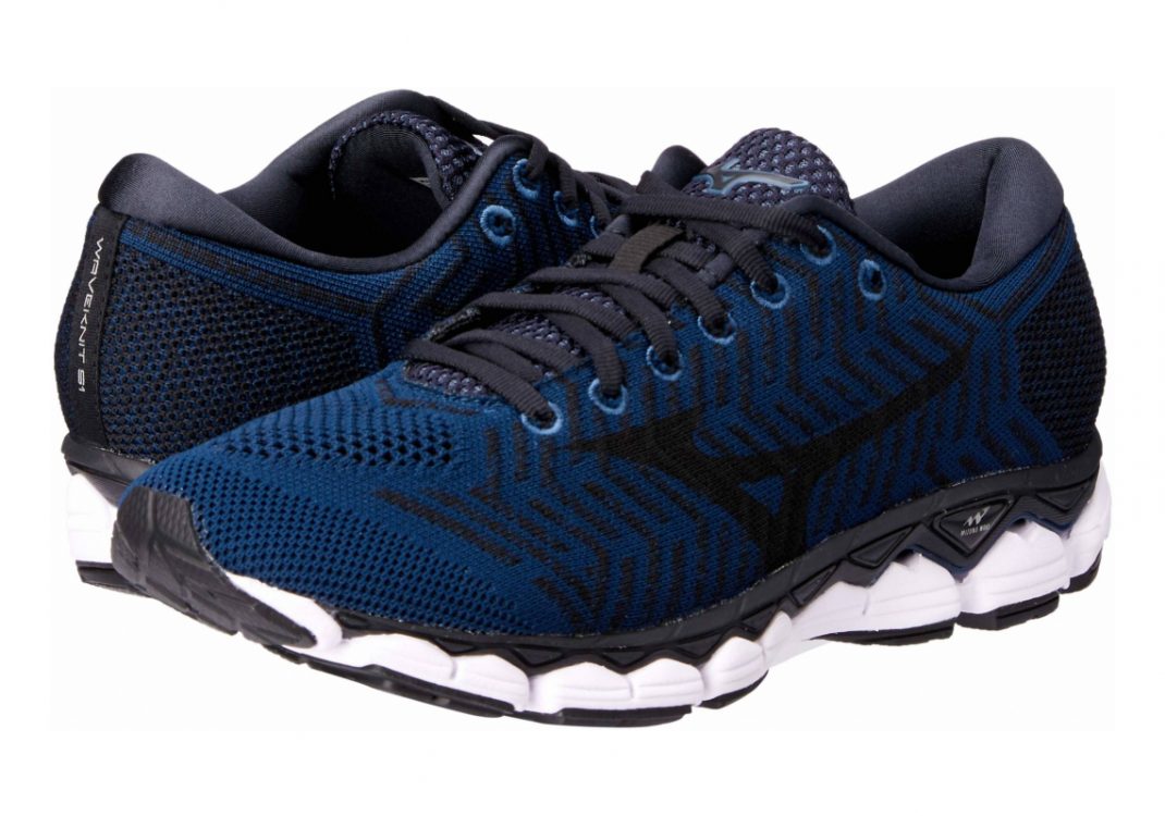 Mizuno WaveKnit S1 - Bleu Noir (J1GC182513)