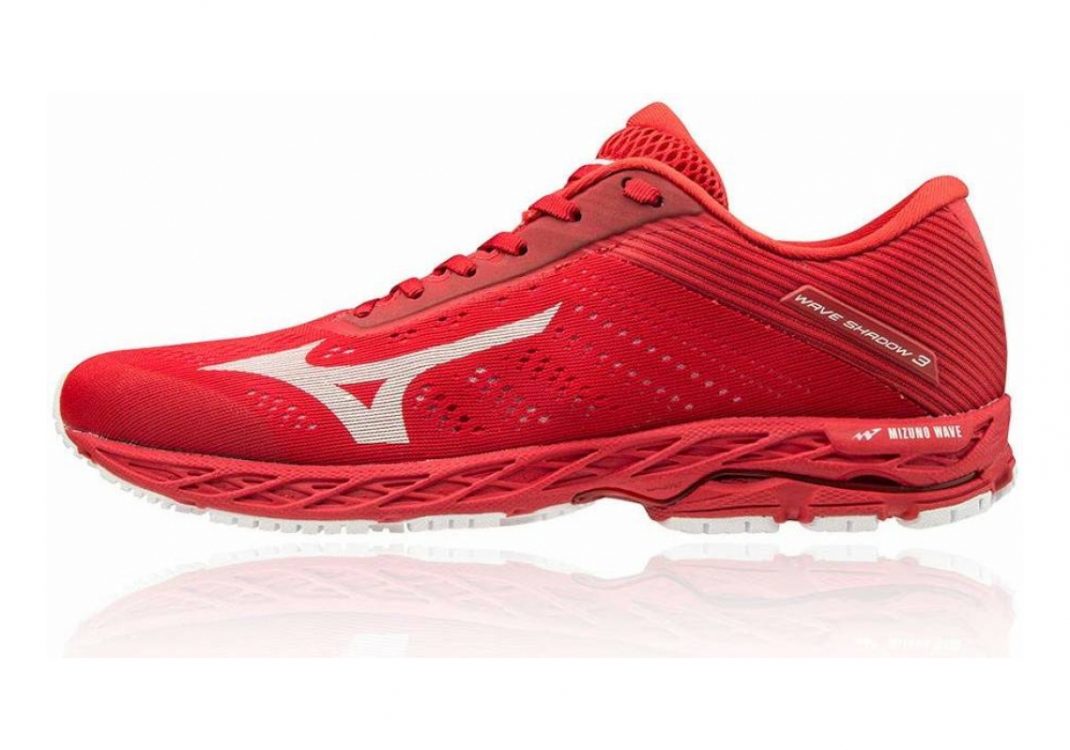 Mizuno Wave Shadow 3 - High Risk Red / White (J1GC193007)