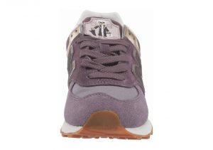 New Balance 574 Metallic Patch - Purple (WL574MLB)