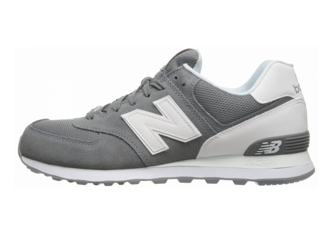 new balance 574 reflective black