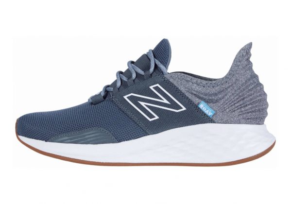 New Balance Fresh Foam Roav Tee Shirt - Blue (MROAVTG)