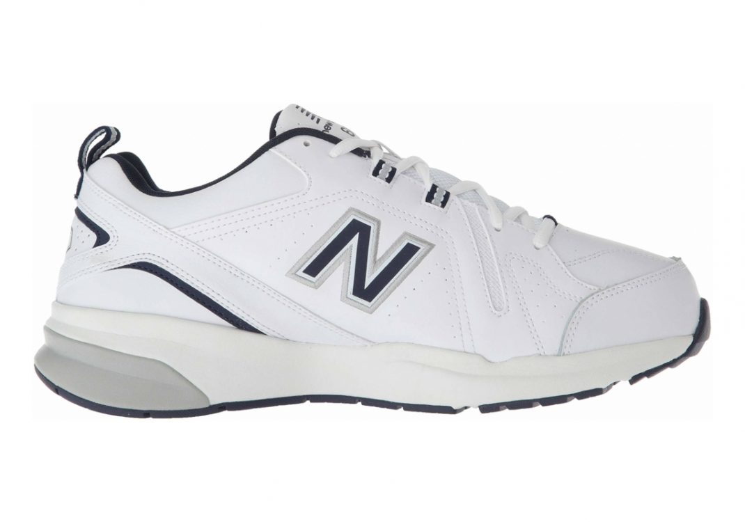 New Balance 608 v5 - White/Navy (MX608WN5)