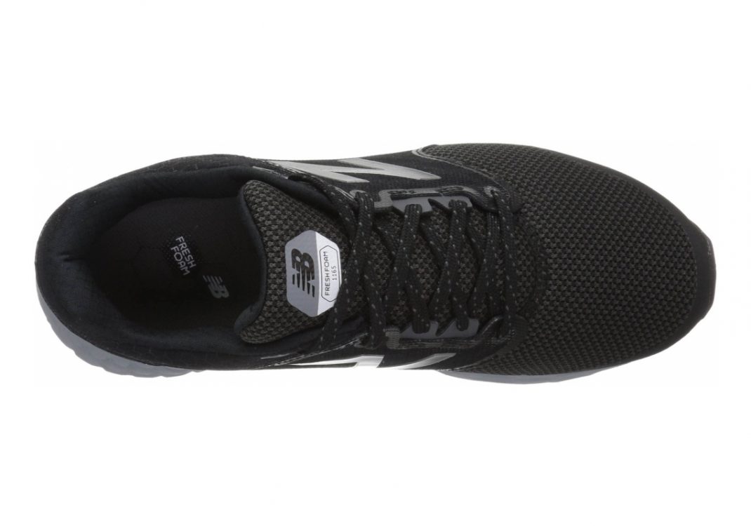 New Balance Fresh Foam 1165 - Black Black Silver White Bk (W1165BK)