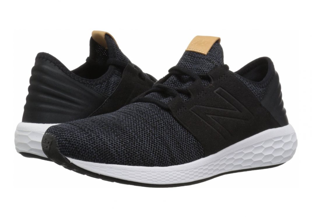 New Balance Fresh Foam Cruz v2 Knit - Black (MCRUZKB2)