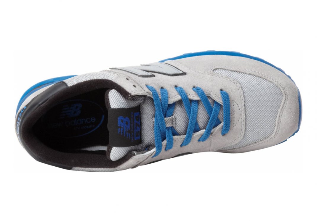 New balance 574 blue grey online