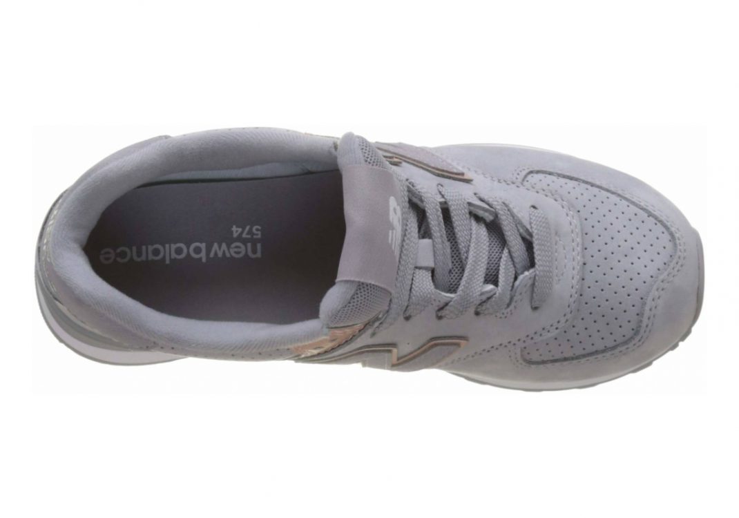 New Balance 574 Nubuck - Grey (WL574NBN)