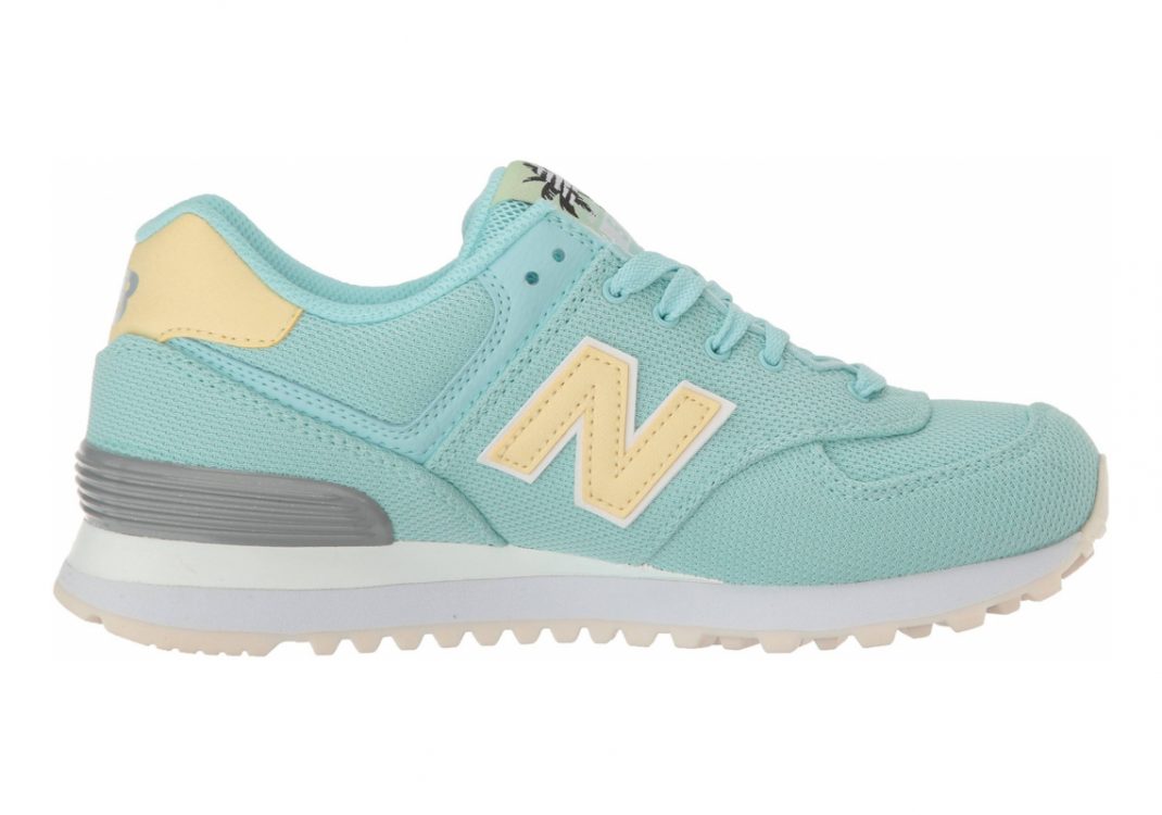 New Balance 574 Miami Palms - Ozone Blue Glo/Pollen (WL574MIC)