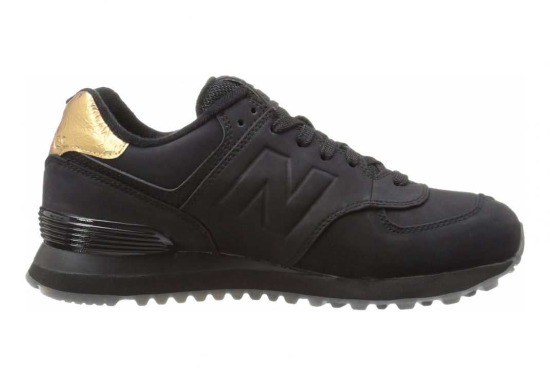 New Balance 574 Molten Metal - Black (WL574MTC)