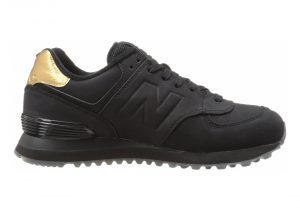 New Balance 574 Molten Metal - Black (WL574MTC)