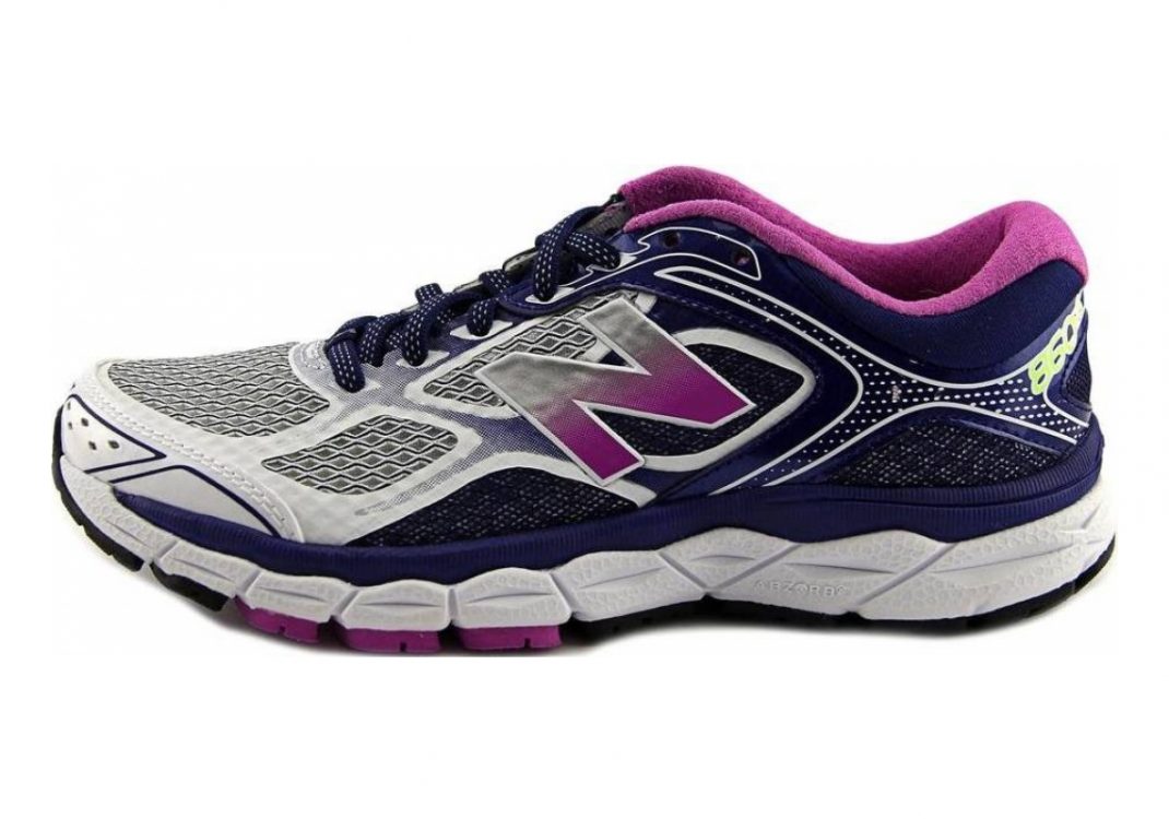 White/Purple Cactus Flower/Black (W860WP6)