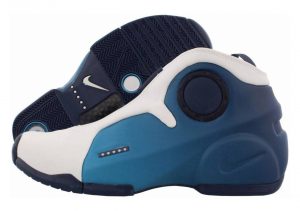Nike Air Flightposite 2 - White Midnight Blue 100 (CD7399100)
