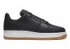 Nike Air Force 1 07 Premium - Black Off Noir Off Noir Mtlc Silver Gum Med Brown White 008 (896185008)