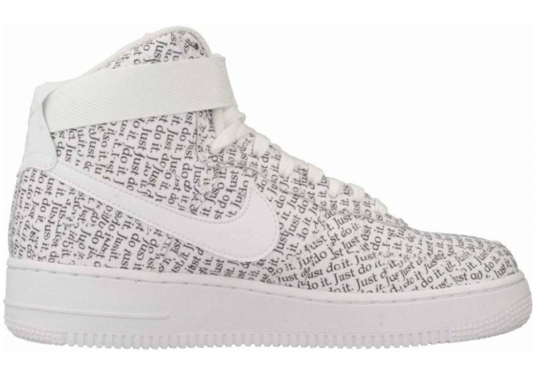 Nike Air Force 1 High LX - Multicolore White White White Black 100 (AO5138100)
