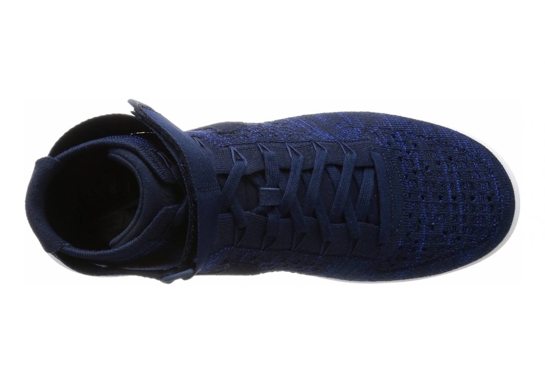 Nike Air Force 1 Ultra Flyknit - Dunkelblau College Navy Black White (817420401)