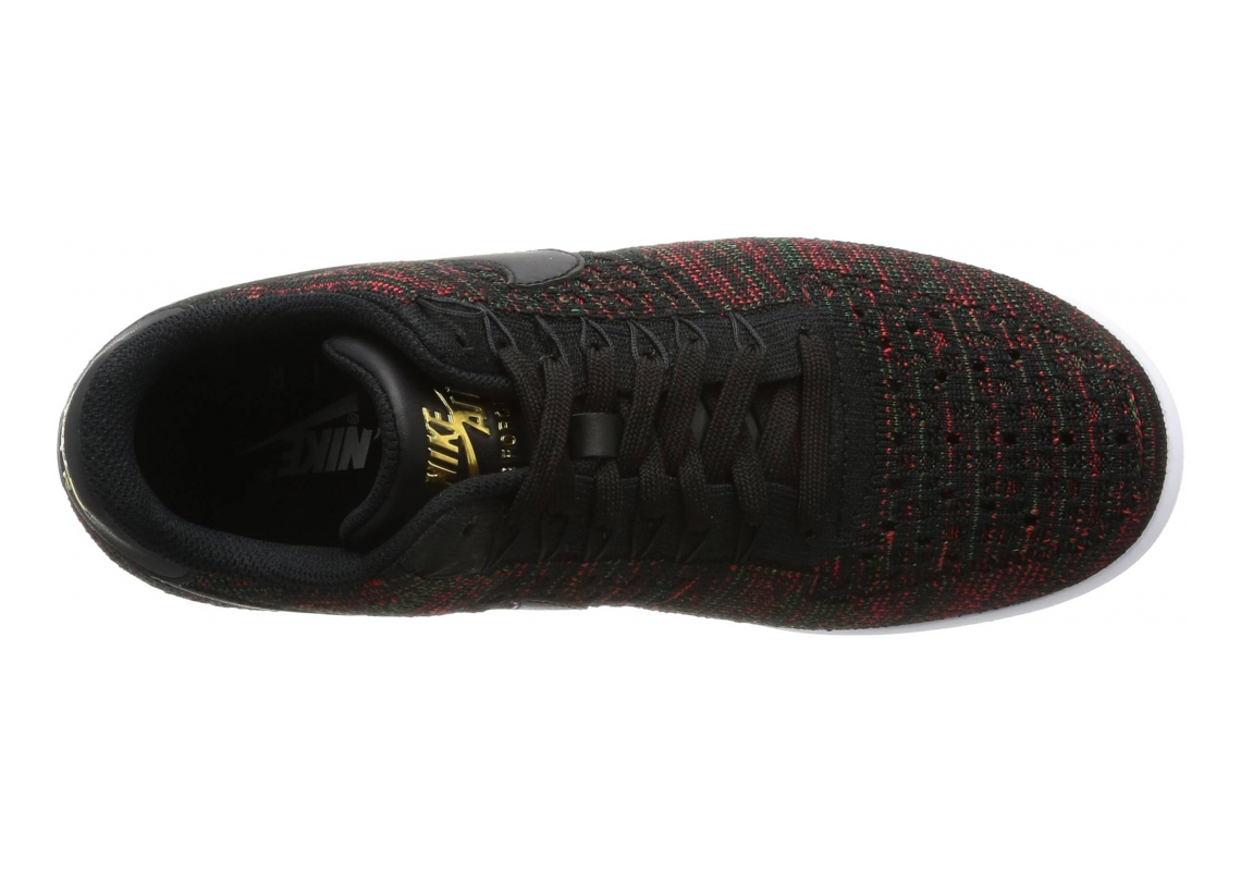 Nike air force 1 ultra flyknit low red black best sale