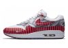 Nike Air Max 1 LHM - White/University Red (AH7740100)