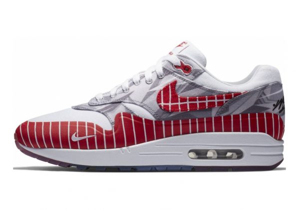 Nike Air Max 1 LHM - White/University Red (AH7740100)