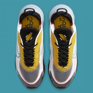 Nike Air Max 2090 White/Bleached Aqua/Black/Speed Yellow/Chile Red