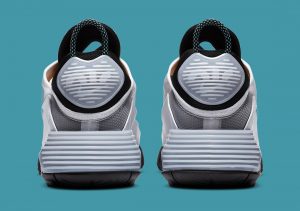 Nike Air Max 2090 White/Bleached Aqua/Black/Speed Yellow/Chile Red