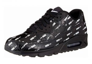 Nike Air Max 90 Premium - Black Black Black White 015 (700155015)