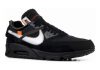 Nike Air Max 90 Off-White - black, black-cone-white (AA7293001)