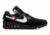 Nike Air Max 90 Off-White - black, black-cone-white (AA7293001)