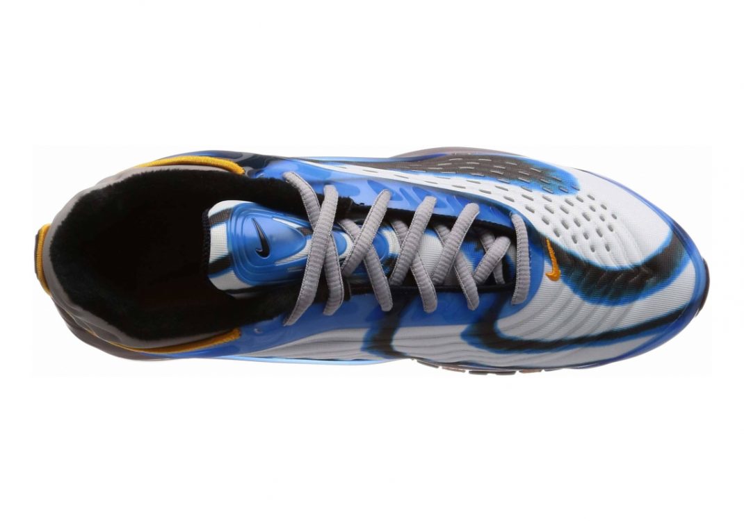 Nike Air Max Deluxe - Blue Photo Blue Wolf Grey Orange Peel Black 401 (AJ7831401)