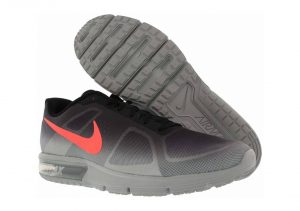 Metallic Silber Schwarz Dunkelgrau Bright Crimson (719912011)