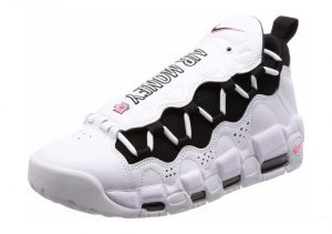 Nike air money white and black best sale