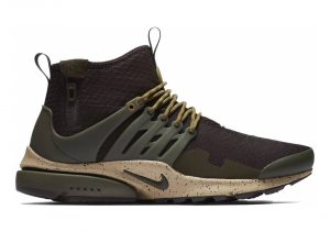 Nike Air Presto Mid Utility - Brown (859524200)