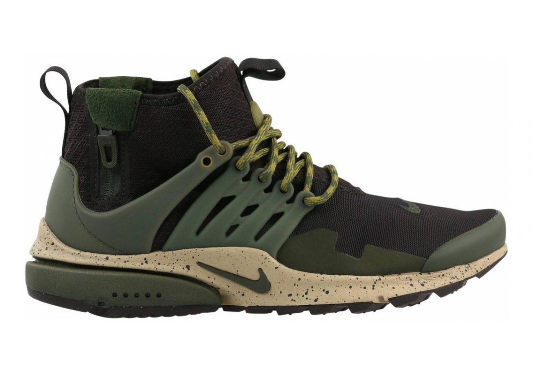 Green nike shop presto mid