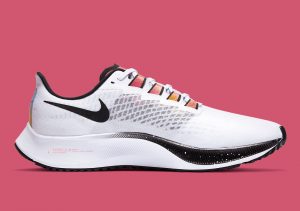 Nike Zoom Pegasus 37 White/Multi Color/Black/Flash Crimson