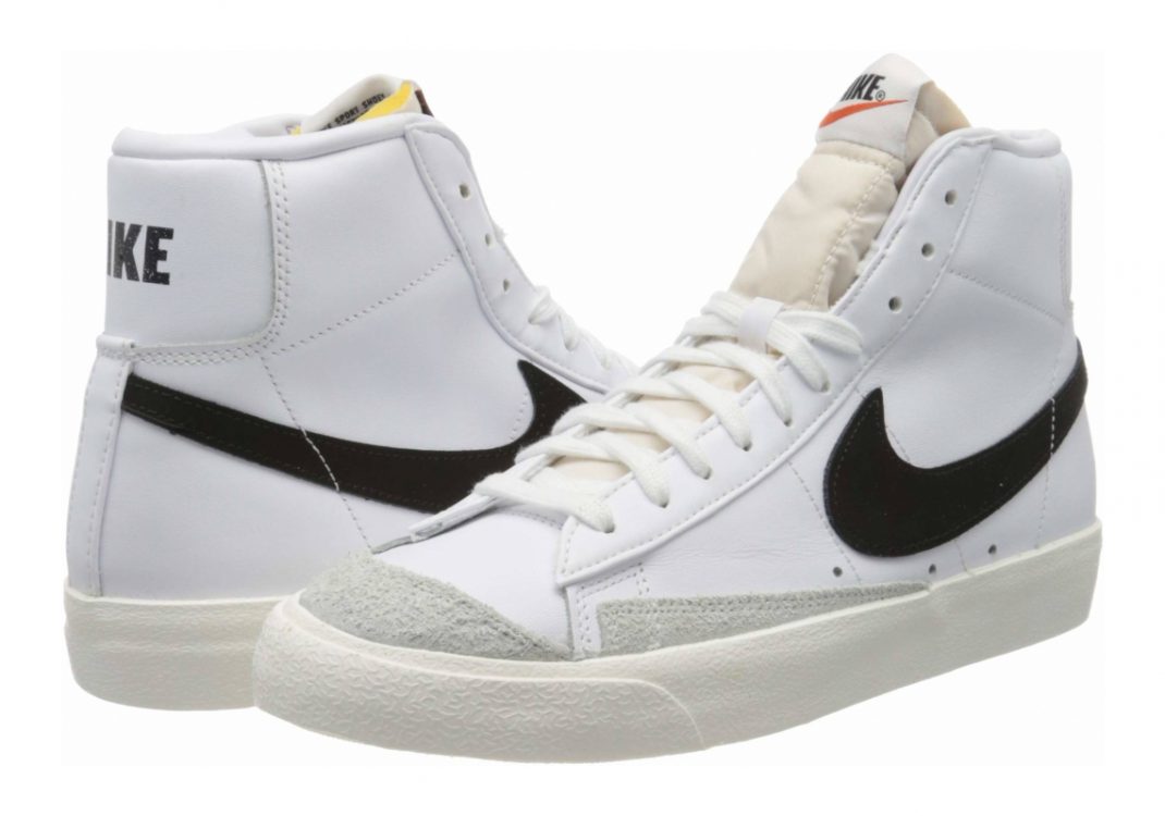 Nike Blazer Mid 77 Vintage - White White Black 000 (BQ6806100)