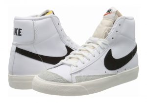 Nike Blazer Mid 77 Vintage - White White Black 000 (BQ6806100)