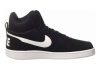 Nike Court Borough Low - Black Black White (838937010)