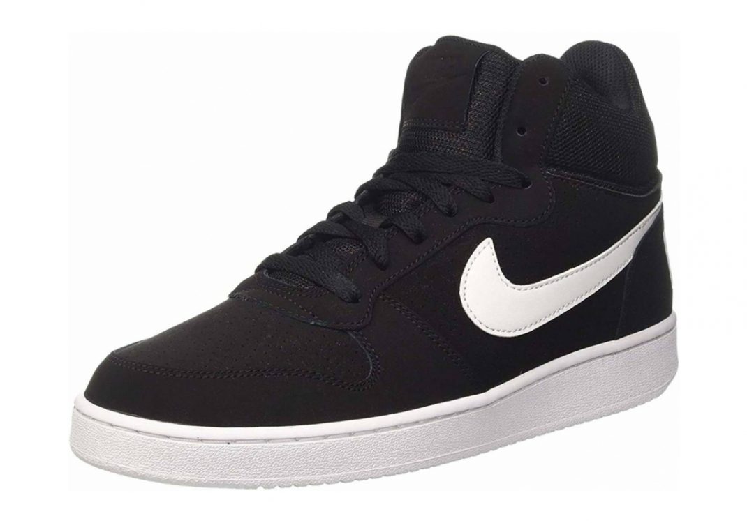 Nike court on sale borough low black