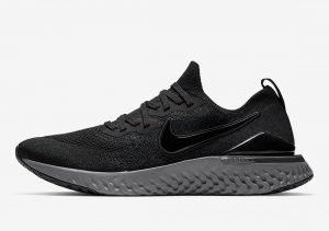 Nike Epic React Flyknit 2 Black-Anthracite-Gunsmoke-White