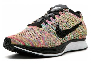 Nike flyknit racer multicolor homme on sale