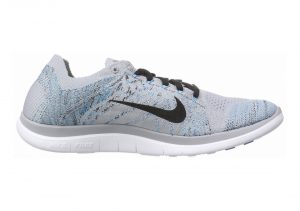 Nike free flyknit womens grey on sale